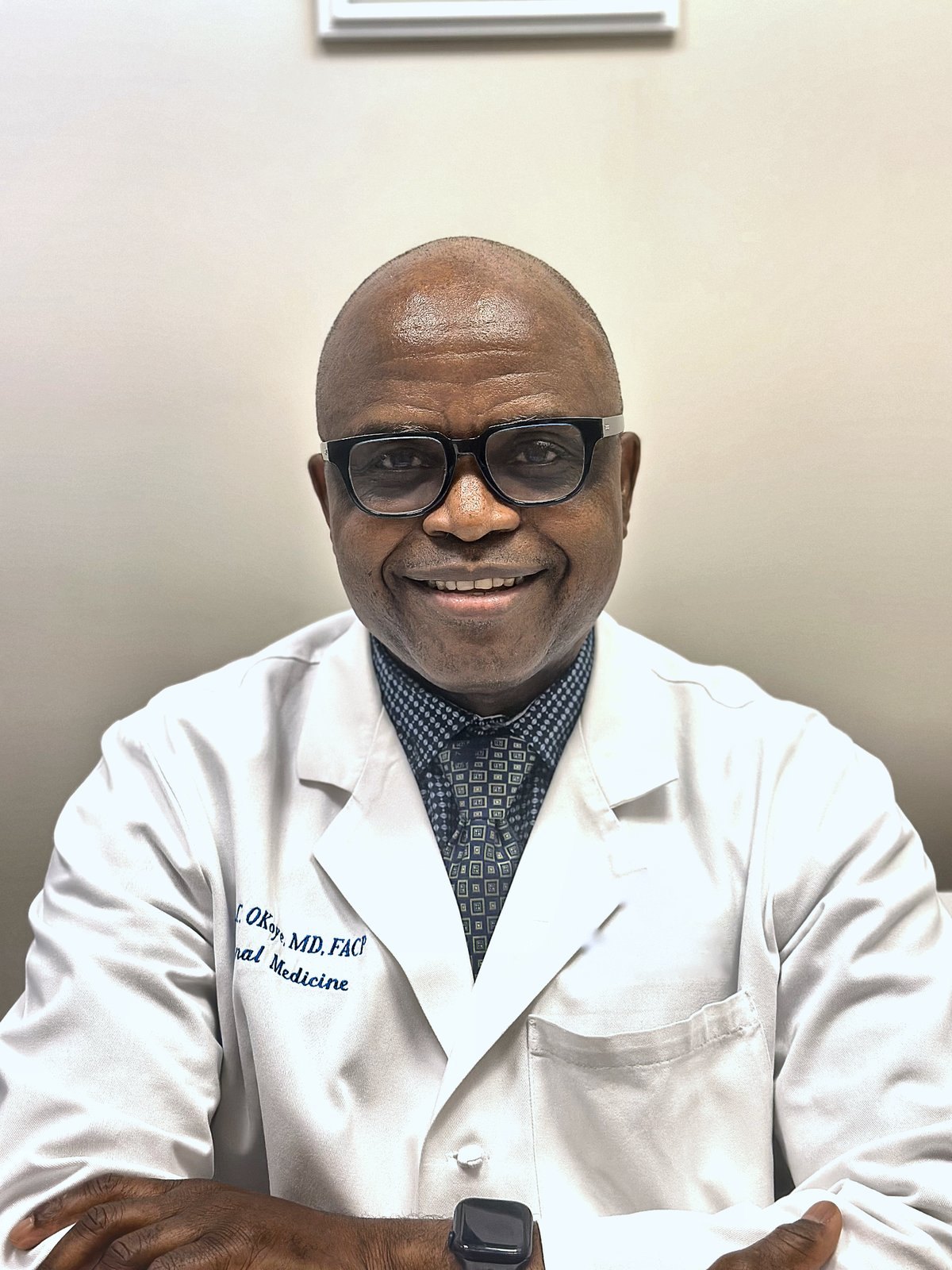 Dr. Joseph C. Okoye, MD, FACP, board-certified internal medicine physician providing medical weight loss in Charlotte, NC
